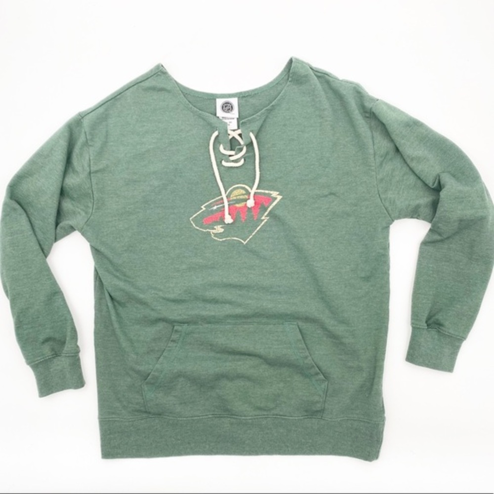 MINNESOTA WILD NHL Hockey Sweatshirt XL Juniors